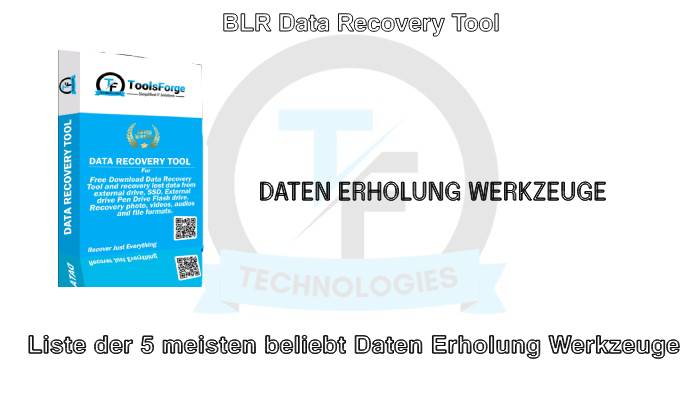 Daten Erholung Werkzeuge
